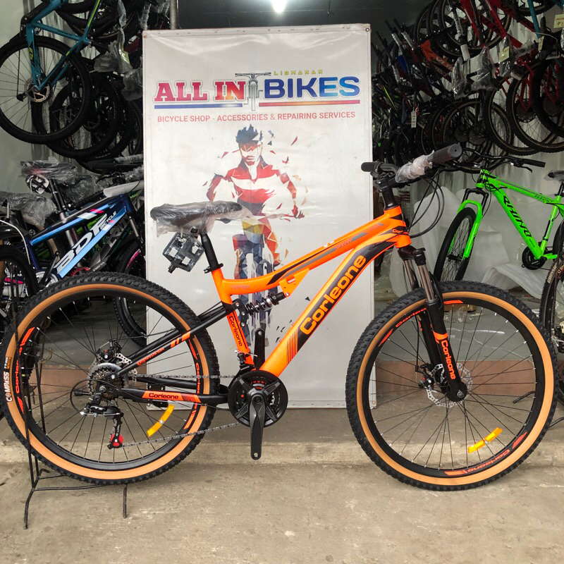 Corleone Full suspension bikes Shimano Groupset With Freebies