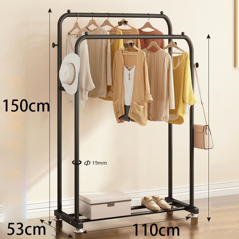 Drying Rack Bedroom Clothes Rack Floor-standing Strong Stainless ...