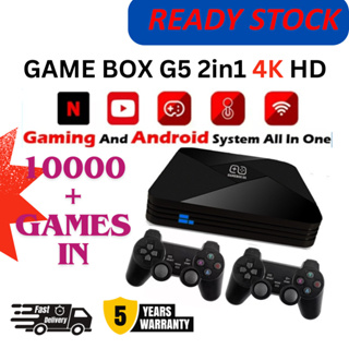 Game Box 4K 10000 Game M8 PRO Original Support 14 Simuators Dual system For Android  TV Box with WiFi Retro Video Game Consoles - AliExpress