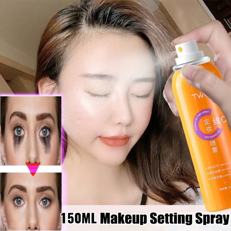 Vitamin C Make Up Spray For Stay Makeup Long Lasting Moisturizing Oil