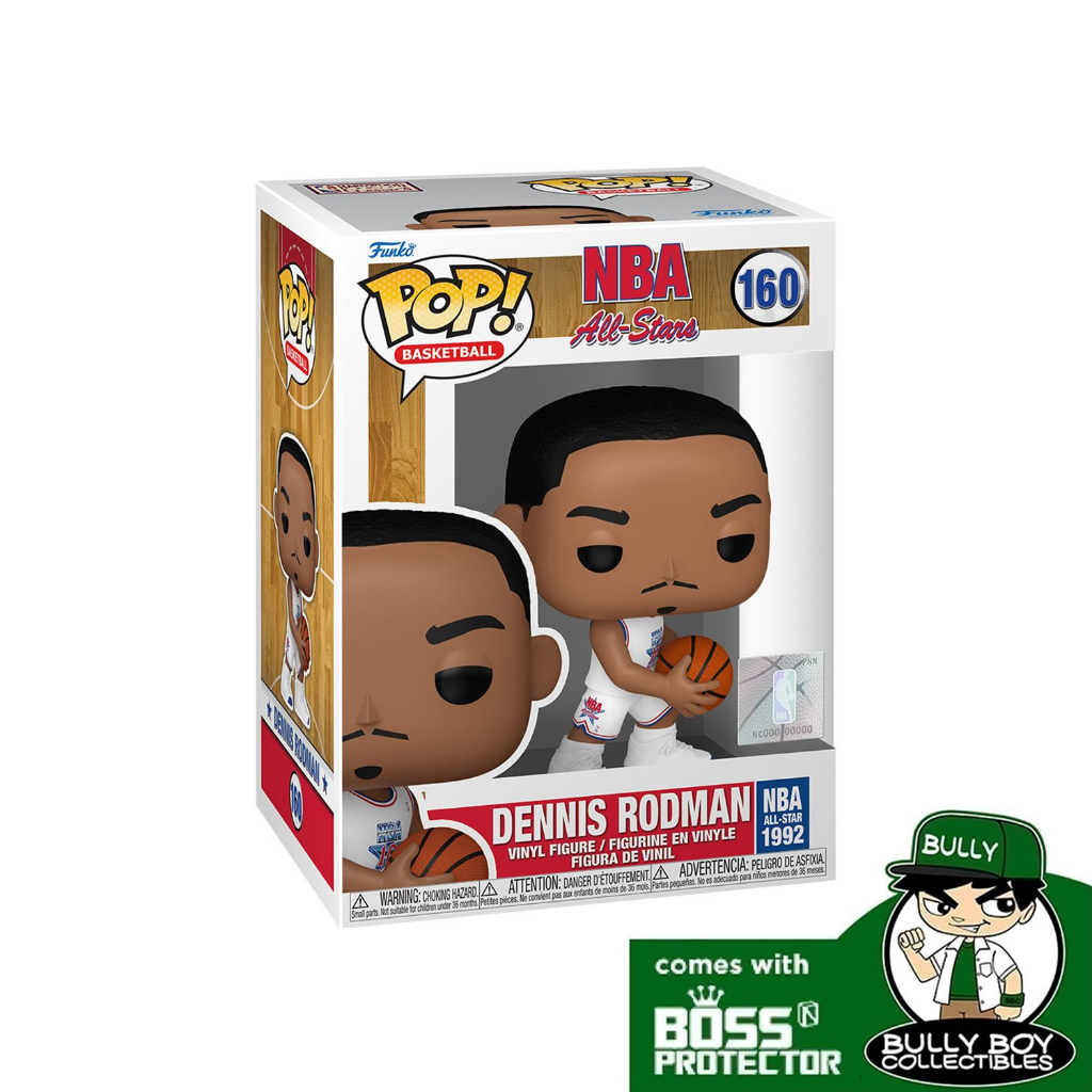 Nba Funko Pop Dennis Rodman Signed Funko Pop! - Chicago Bulls #160