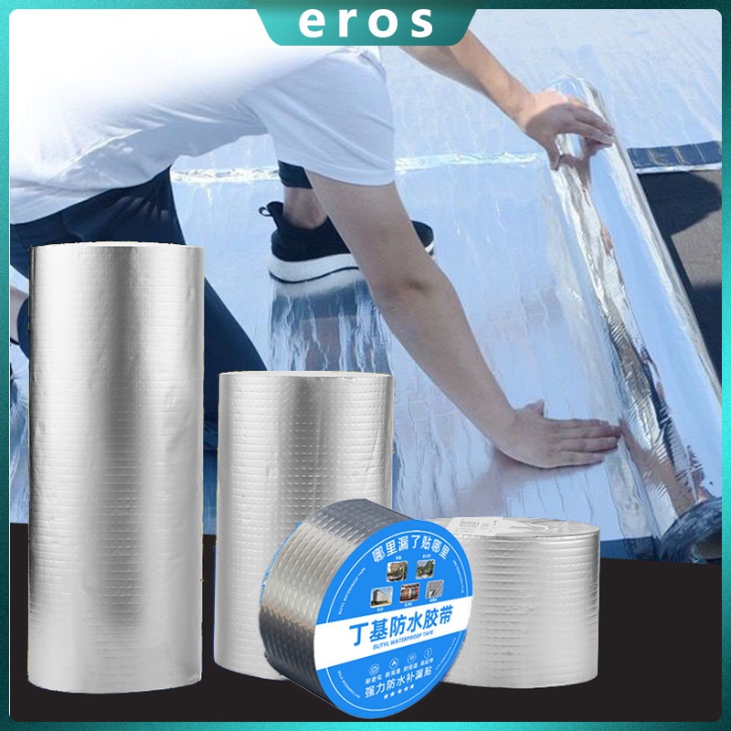 Aluminum Foil Butyl Tape for Roof Leaks Waterproof Tape Super Glue