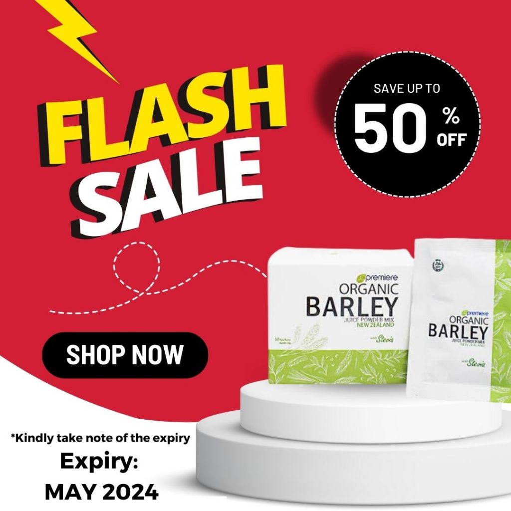 PROMO JC PREMIERE Products Organic Barley Leaf Juice Drink Mix w