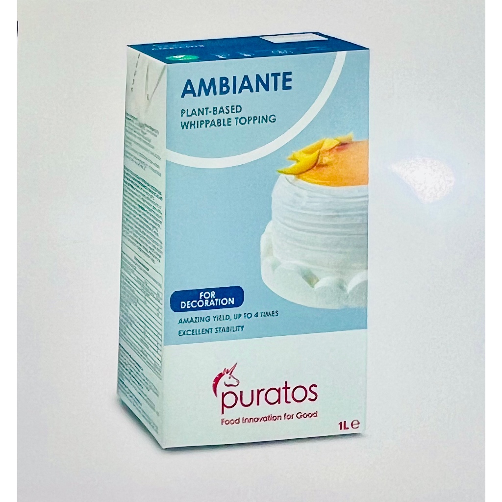 Puratos Ambiante NonDairy Whipping Cream Expiry March 2024 Shopee