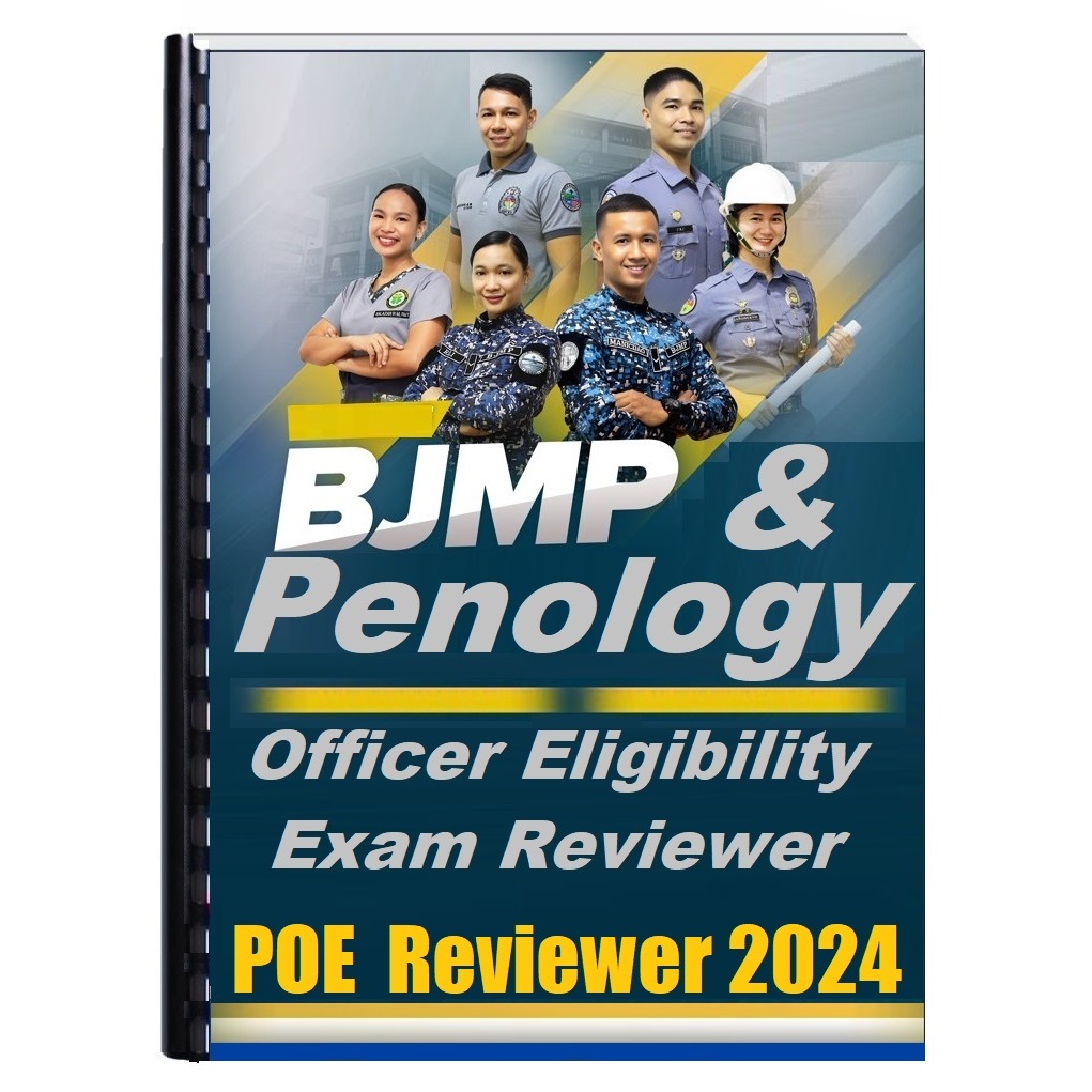 Penology Officer Exam - POE Reviewer 2024 Edition | Shopee Philippines