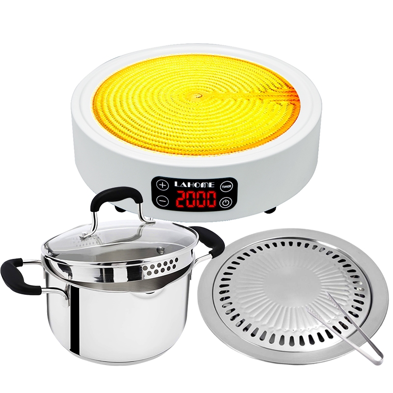 LAHOME Smart Electric Ceramic Stove Original Burner Infrared Upgrade ...