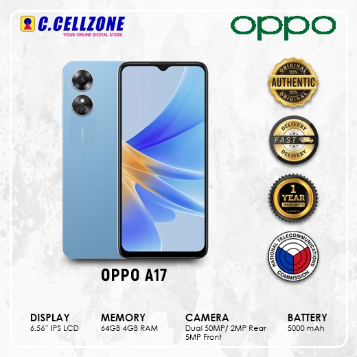 OPPO A17 ( 64 GB Storage, 4 GB RAM ) Online at Best Price On