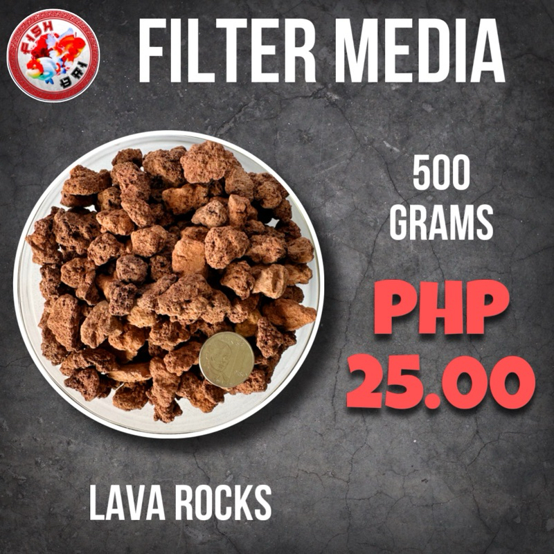 Lava Rocks Biological Filter Media 1/2 Kg (Half Kilo) Shopee Philippines