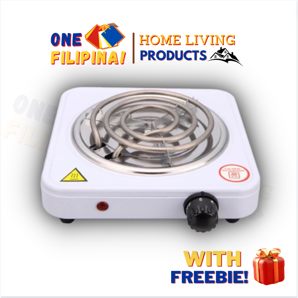 Portable Electric Stove Single Burner 1000W Hot Plate Electric Coil