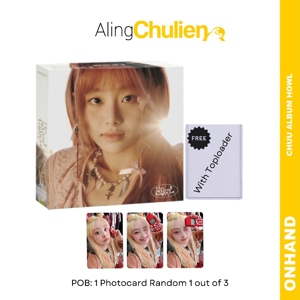 LOONA Chuu 1st Mini Album Howl Makestar Ktown4U POB Option