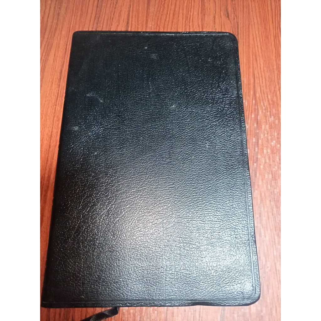 King James Version and Amplified Version Parallel Bible, Leather Black