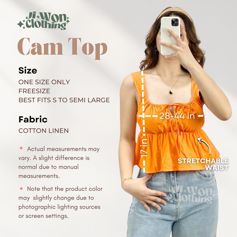 Cam Sleeveless Peplum Top Tank Top Trendy Top Casual Plain Ribbon Front ...