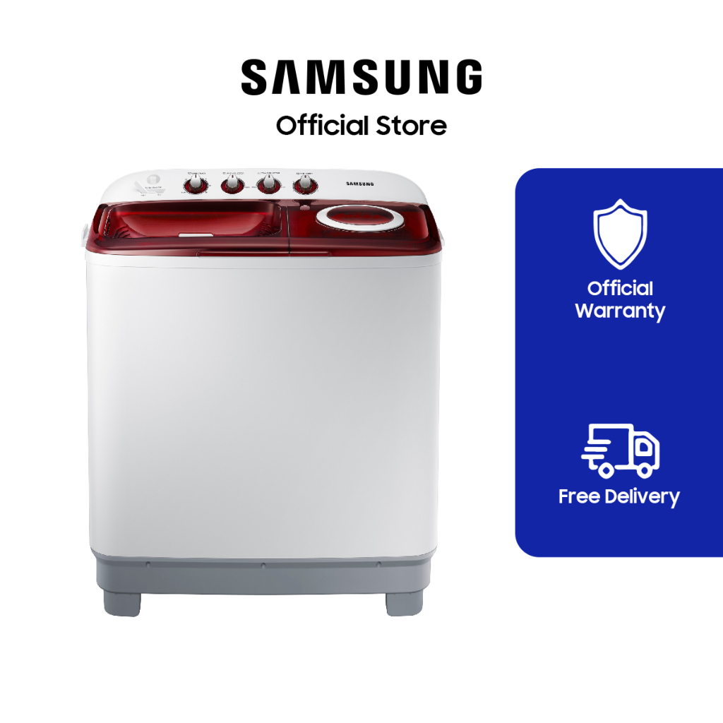 Samsung 8.5 Kg Twin Tub Semi Automatic Washing Machine WT85H3210MG/TC
