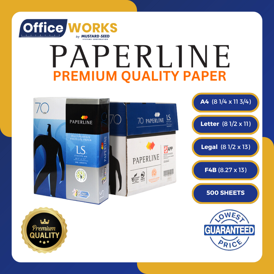 PaperLine 70gsm Bond Paper / Photo Copy Paper / Wholesale Price