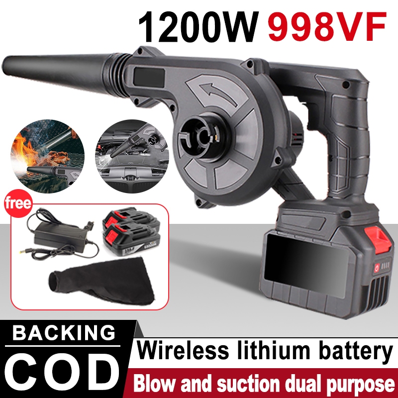 Cordless 998vF Blower 2 in 1 Electric Vacuum Cleaner Vacuum Blower
