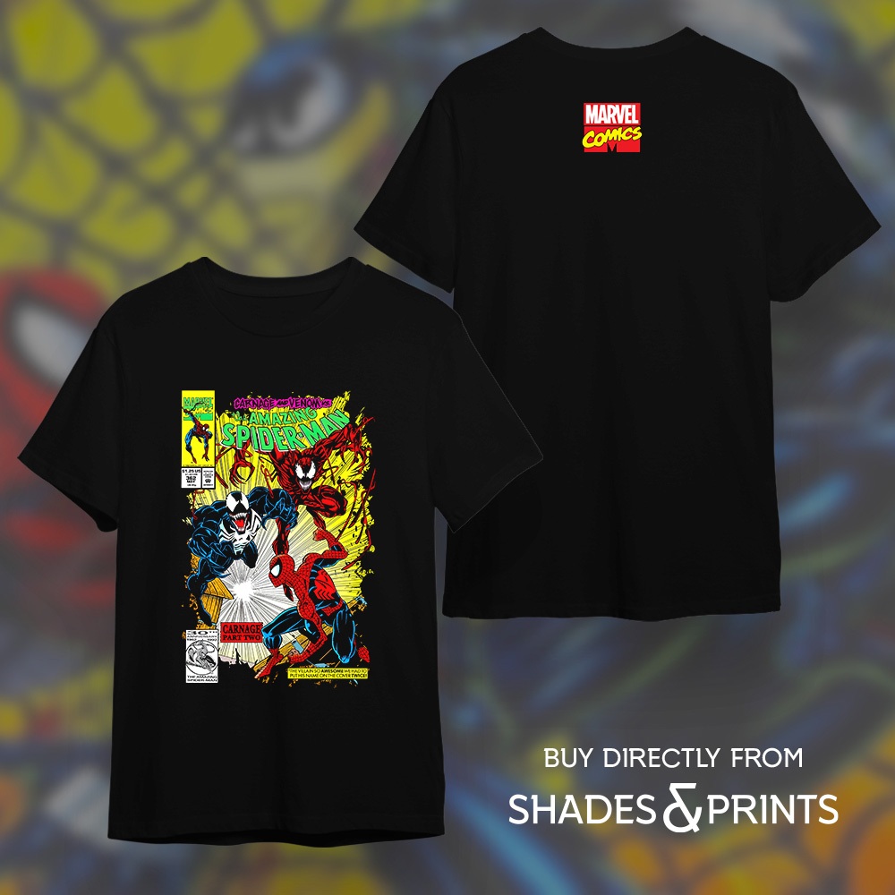 Carnage and Venom vs Amazing Spider-Man - Customized Shirt Marvel ...