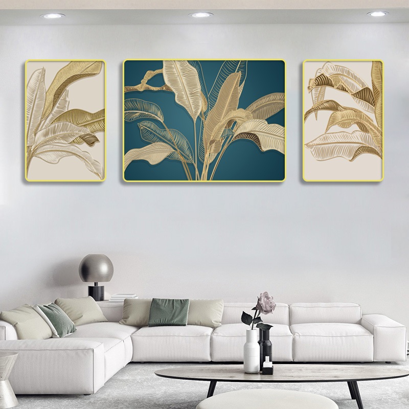 Decorative wall art three-piece set, brand new design, suitable for ...