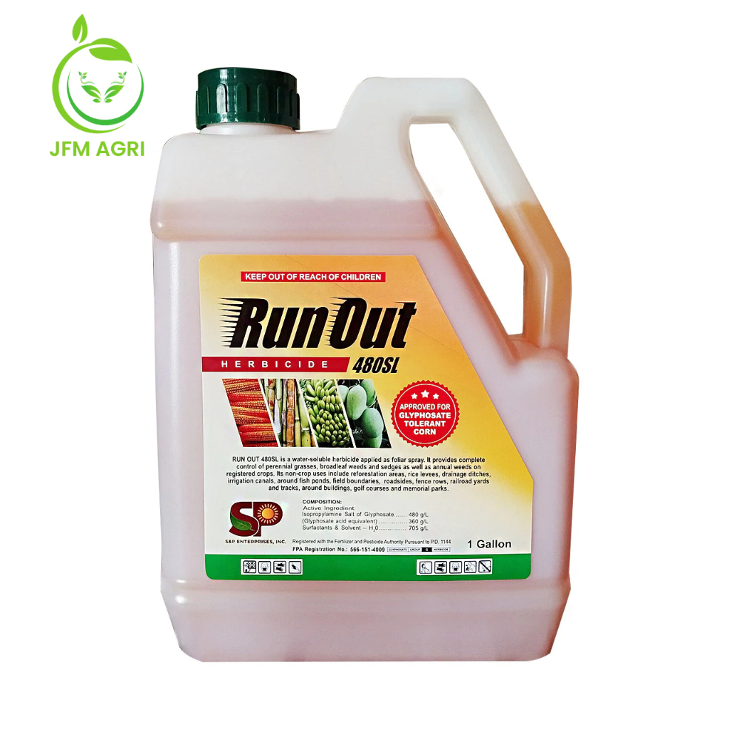 Run Out 480 SL Herbicide (1 Gallon) Shopee Philippines