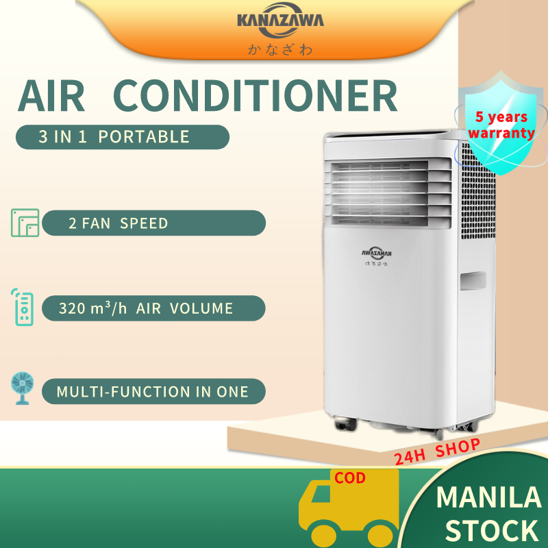 KANAZAWA 3 in 1 Portable Air Conditioner with Remote Control SKY1A