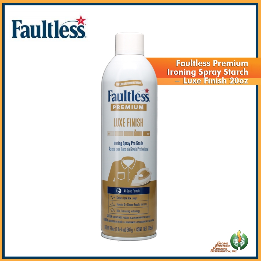 Faultless Premium Luxe Finish Spray Starch | Shopee Philippines