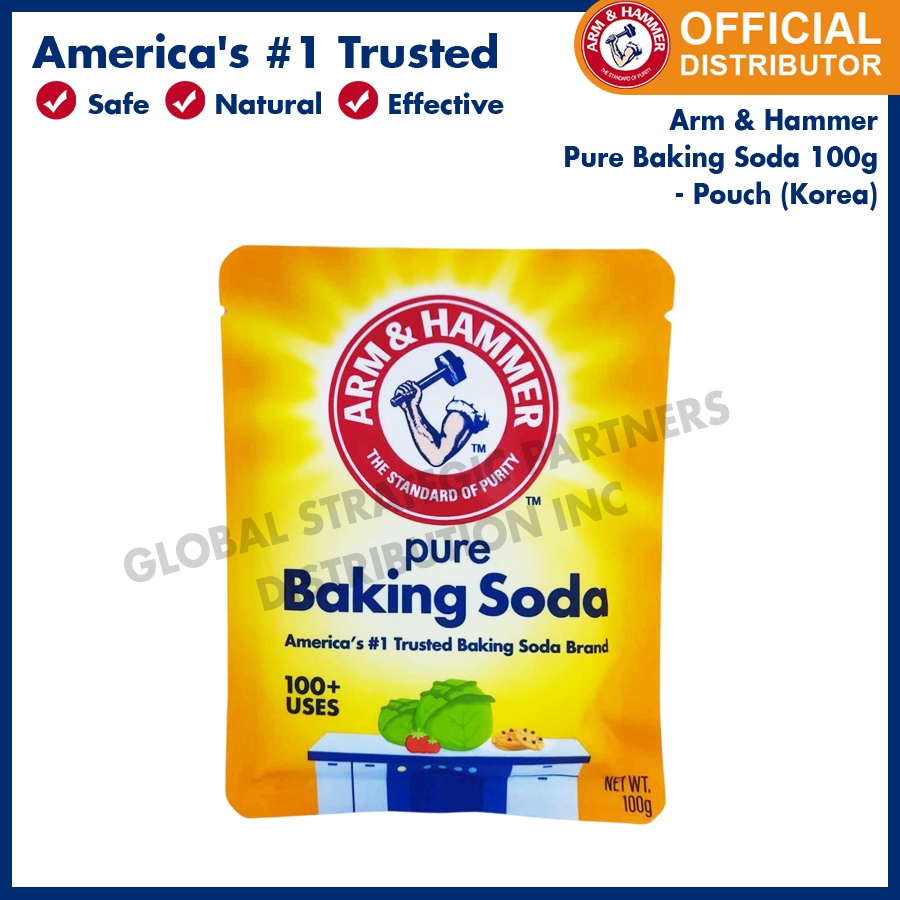 Arm And Hammer Baking Soda 100g Pouch Shopee Philippines 9170