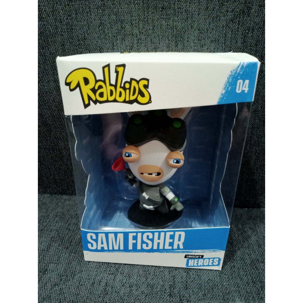 UBISOFT Heroes Rabbids Chibi Figure Sam Fisher 04 ( Brand new ...