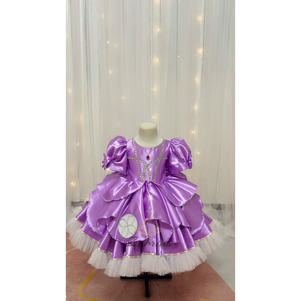 Sofia the first store gown