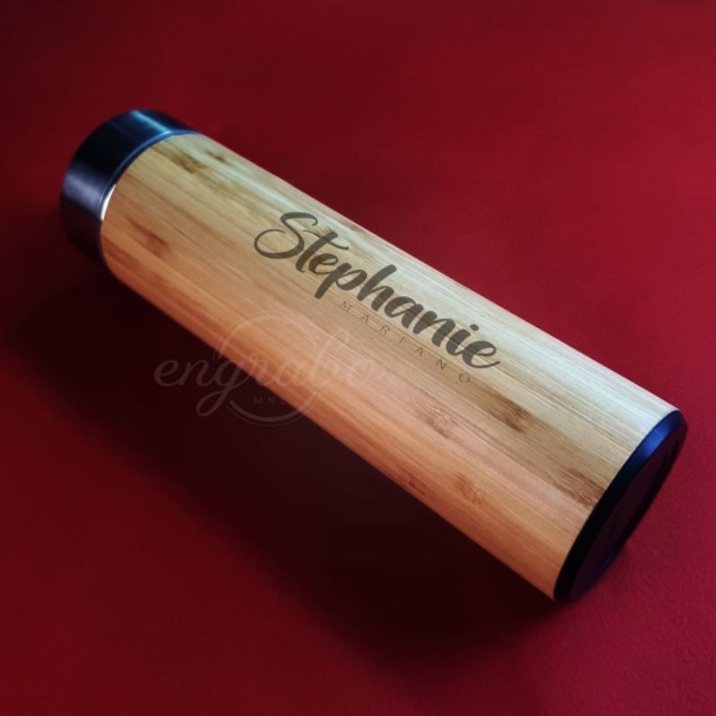 Bamboo Tumbler (Personalized Laser Engraved) Shopee Philippines