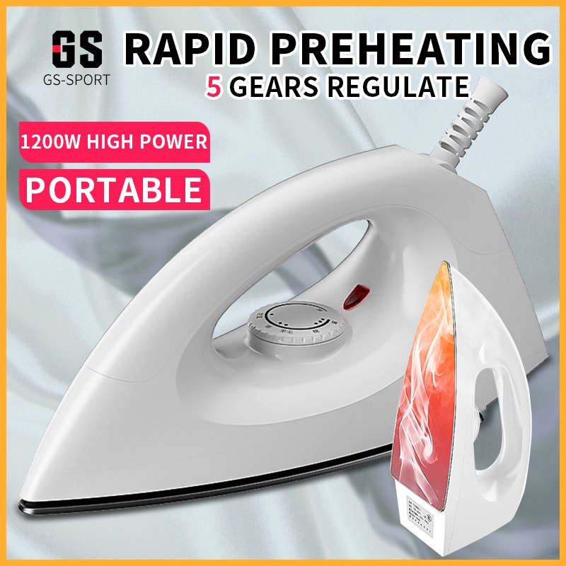 flat iron Electric iron quickly heats the portable steamer iron