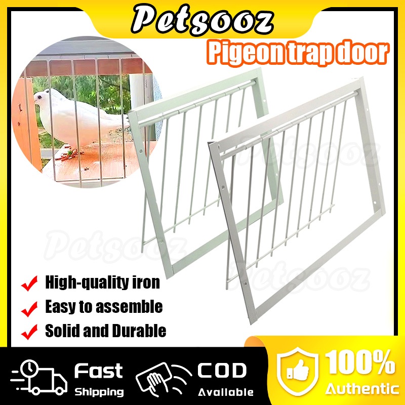 Pigeon trap door with frame Metal wire TTrap Pigeon entrance trapping door Pigeon cage door
