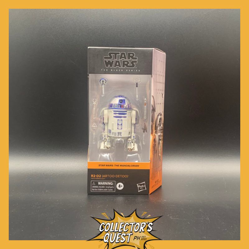 Star Wars 40ème Anniversaire - Figurine Black Series Artoo-detoo (R2-D2) (Dagobah) 15 cm - Edition Collector