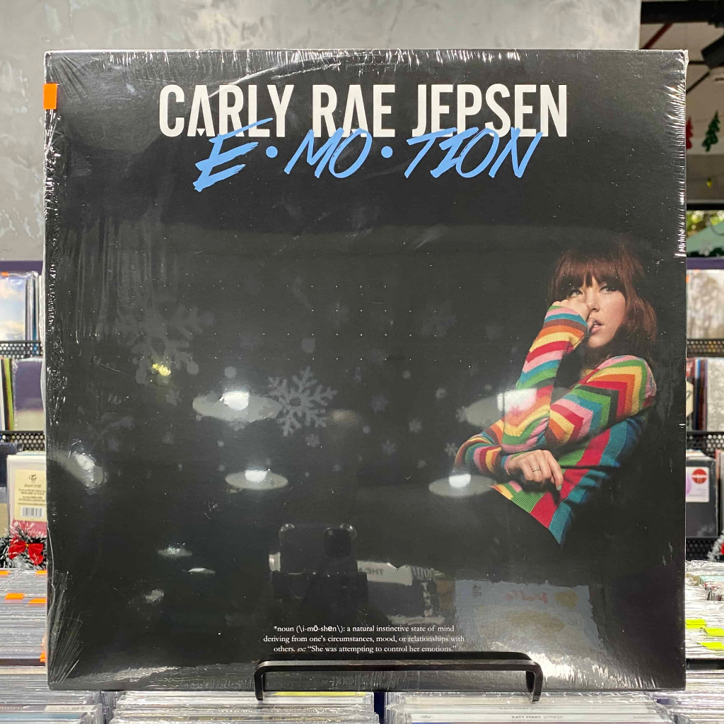 CARLY RAE JEPSEN Emotion Black 1LP Vinyl, Cover Dent | Shopee Philippines