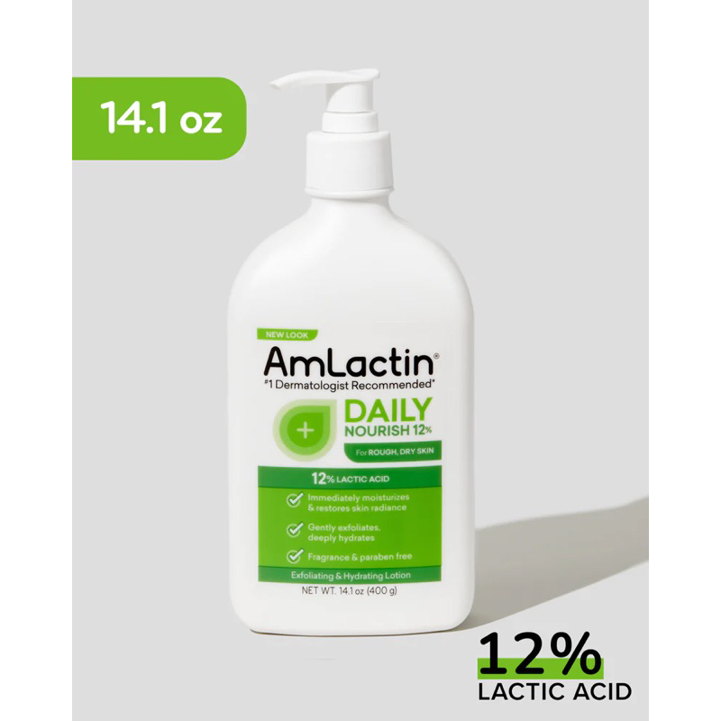 Am Lactin Daily Nourish Lotion with 12 Lactic Acid THE EVERYDAY