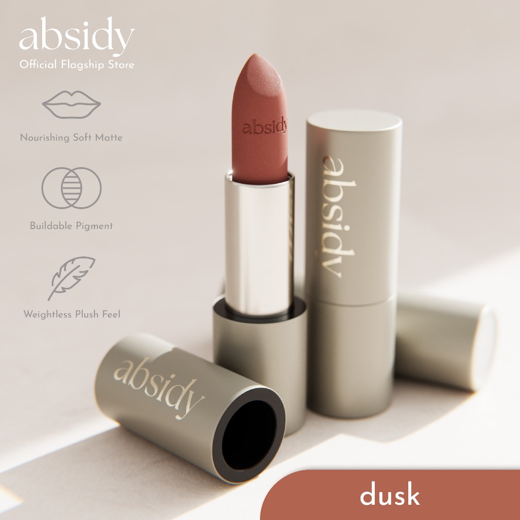 Absidy Cashmere Kiss Matte Lipstick in Dusk Shopee Philippines
