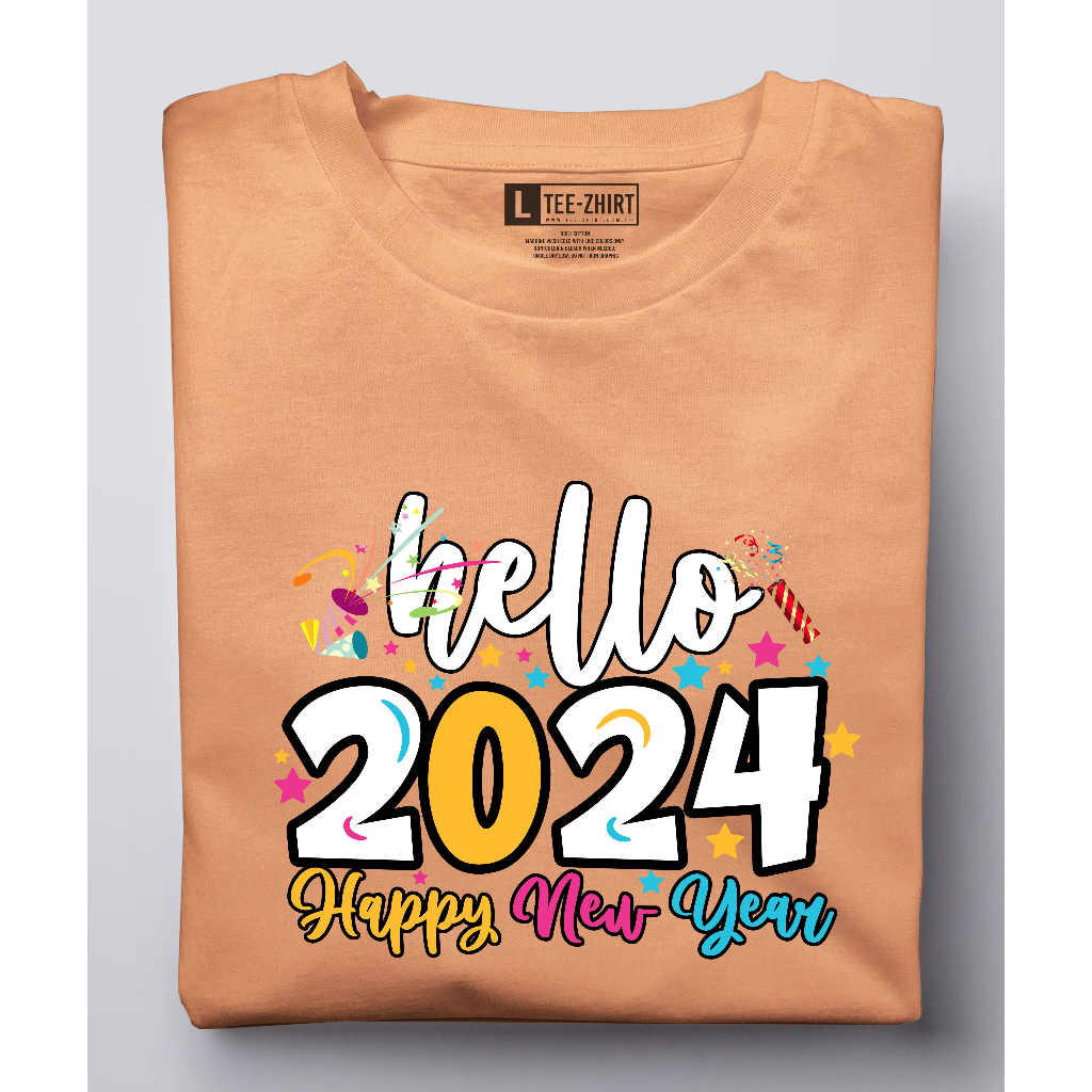 ZAMARA Tee Zhirt New Year 2024 Apricot Peach Graphic Print T Shirt   Ph 11134207 7r98u Log3u5xfnch28a