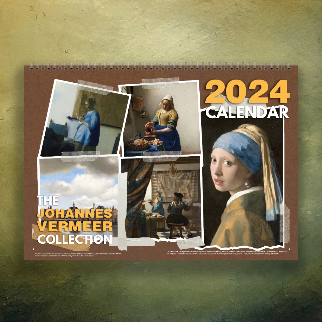 From 4DPocket 2024 Wall Calendar Best Gift Perfect Gift New Year 2024