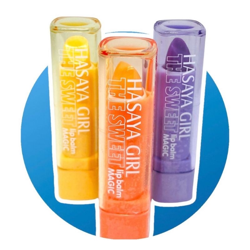 No.170 HASAYA GIRL Lip Balm Color Change. Apply And The Mouth Looks
