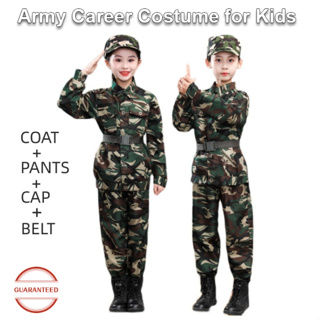 Kids Army Camo with Vest Costume