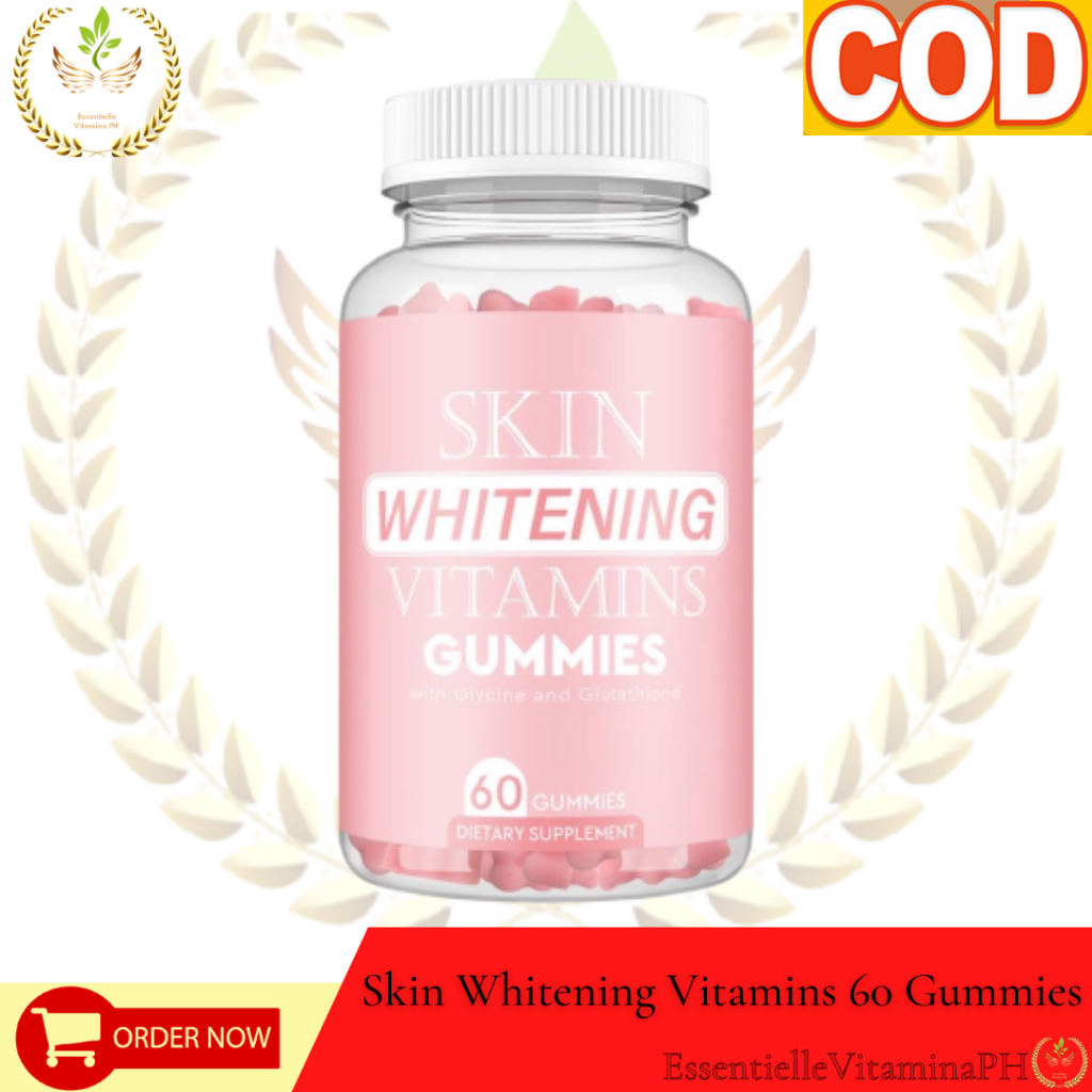 Skin Whitening Vitamins Gummies 60 Gummies Dietary Supplement Boost