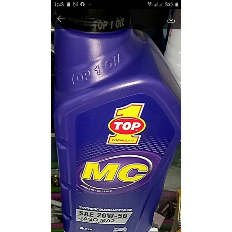 top 1 motor oil synthetic 1liter Shopee Philippines