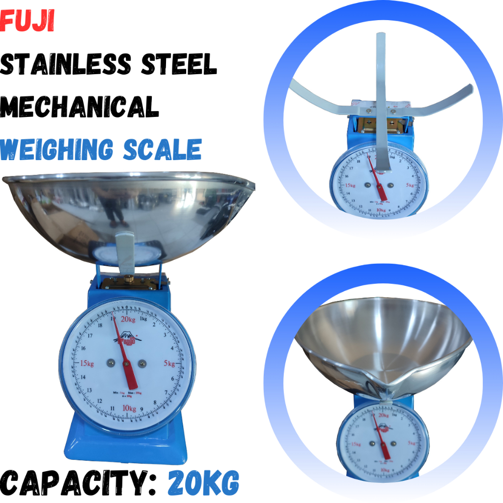 FUJI Stainless Steel Mechanical Kitchen Weighing Scale Capacity: 20kg ...