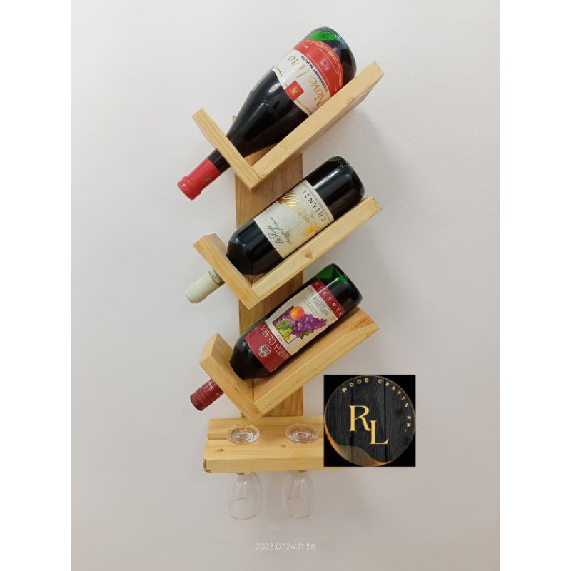 Wine rack shopee clearance