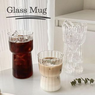 6pcs/set Trendy Glass Twist Cups, Ins Style, For Breakfast, Coffee, Juice,  Milk, Tea, Water With Gift Box, Ideal For Whiskey
