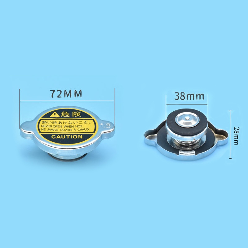 Car Radiator Cap Type 0.9/1.1/1.3 Stainless Materials Universal ...