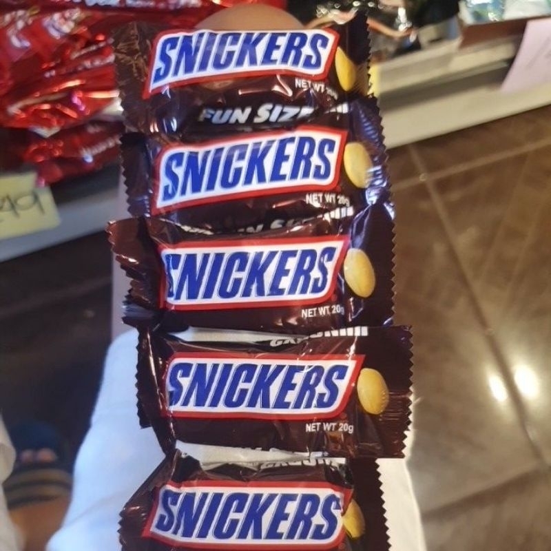 Snickers tingi 20g (5pcs) | Shopee Philippines