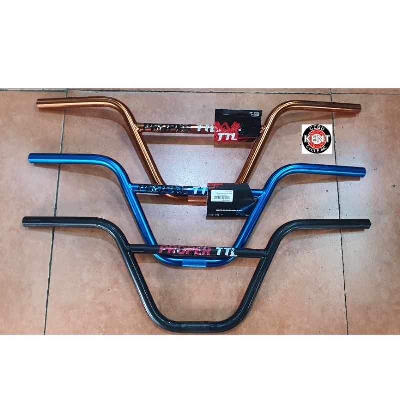 Proper Bike Co Miller TTXL TTL Chromoly 8.25 8.5 9 Bmx Handle Bar