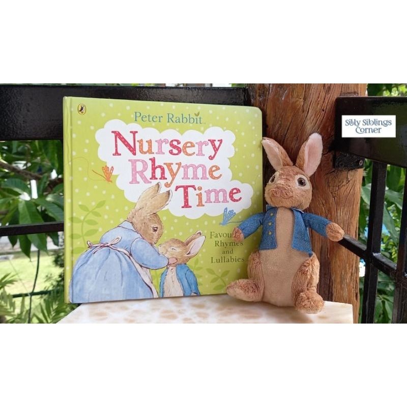 Book Buddies Peter Rabbit Nursery Rhyme Time with Peter Plushie