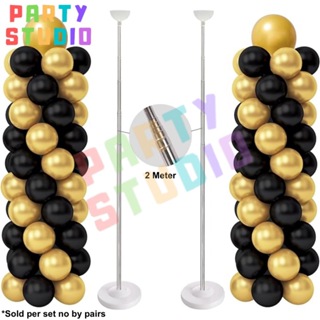 6 Sets Balloon Stand Kit, Balloon Sticks with Base for Table Birthday Baby  Shower Graduation Party Decorations