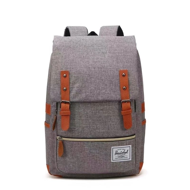 FLS Herschel Backpack for Women Canvas Plain Bagpack Large Capacity Casual School Bag Unisex COD