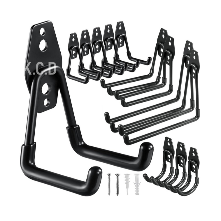 Garage Hooks Heavy Duty,Utility Steel Garage Storage Hooks,Wall Mount ...